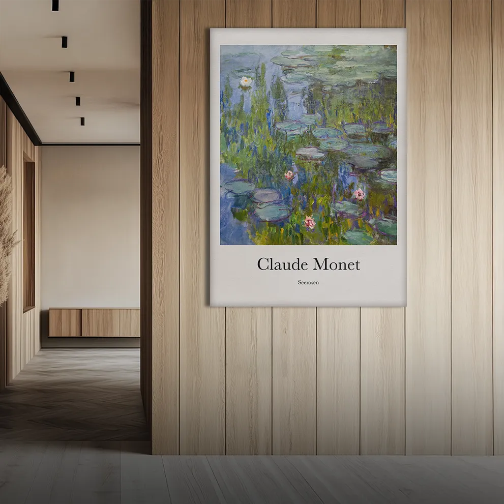 Claude Monet - Seerosen Obraz na Płótnie