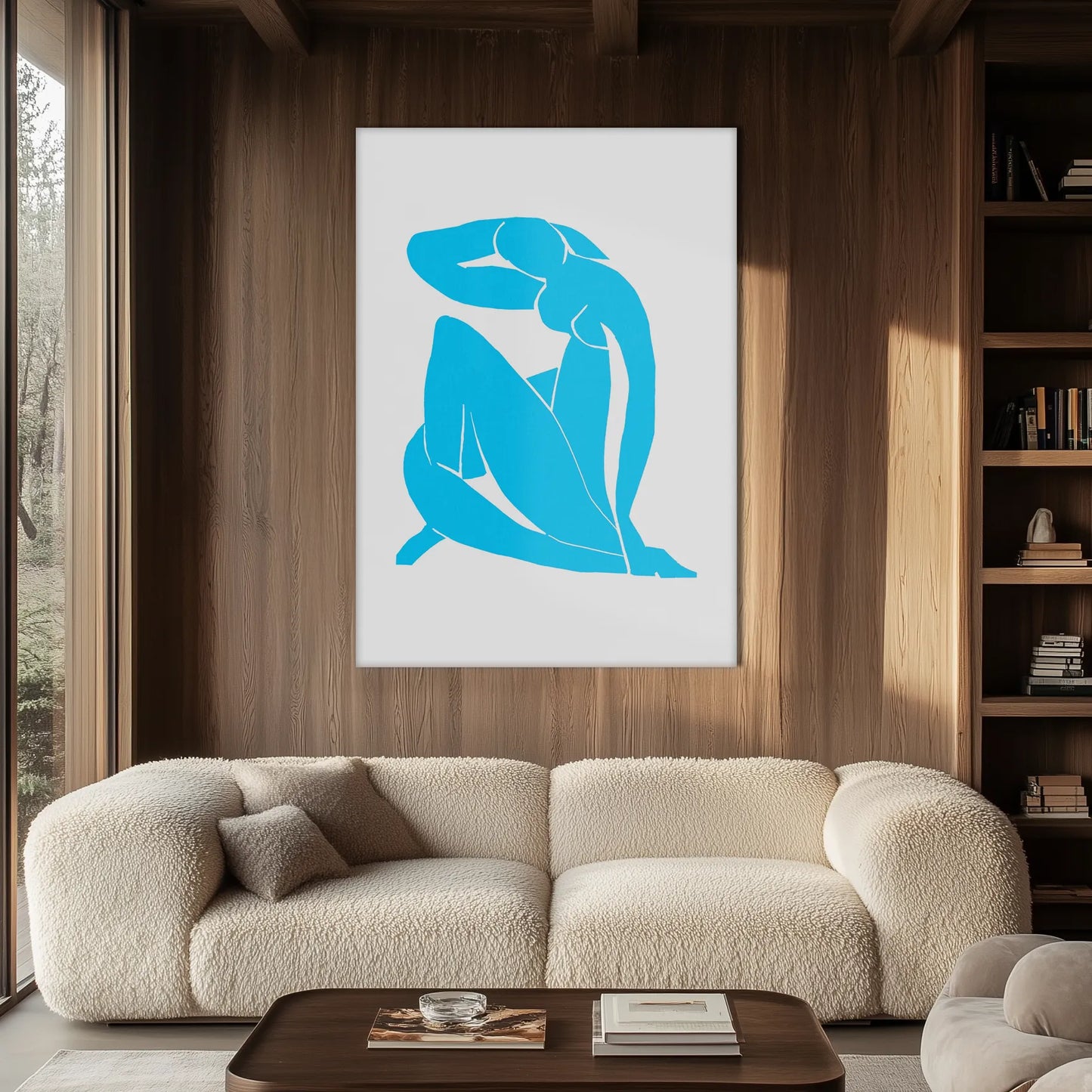 Henri Matisse - Baby Blue Nude Obraz na Płótnie