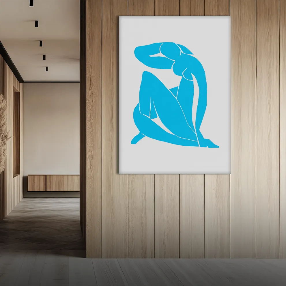 Henri Matisse - Baby Blue Nude Obraz na Płótnie