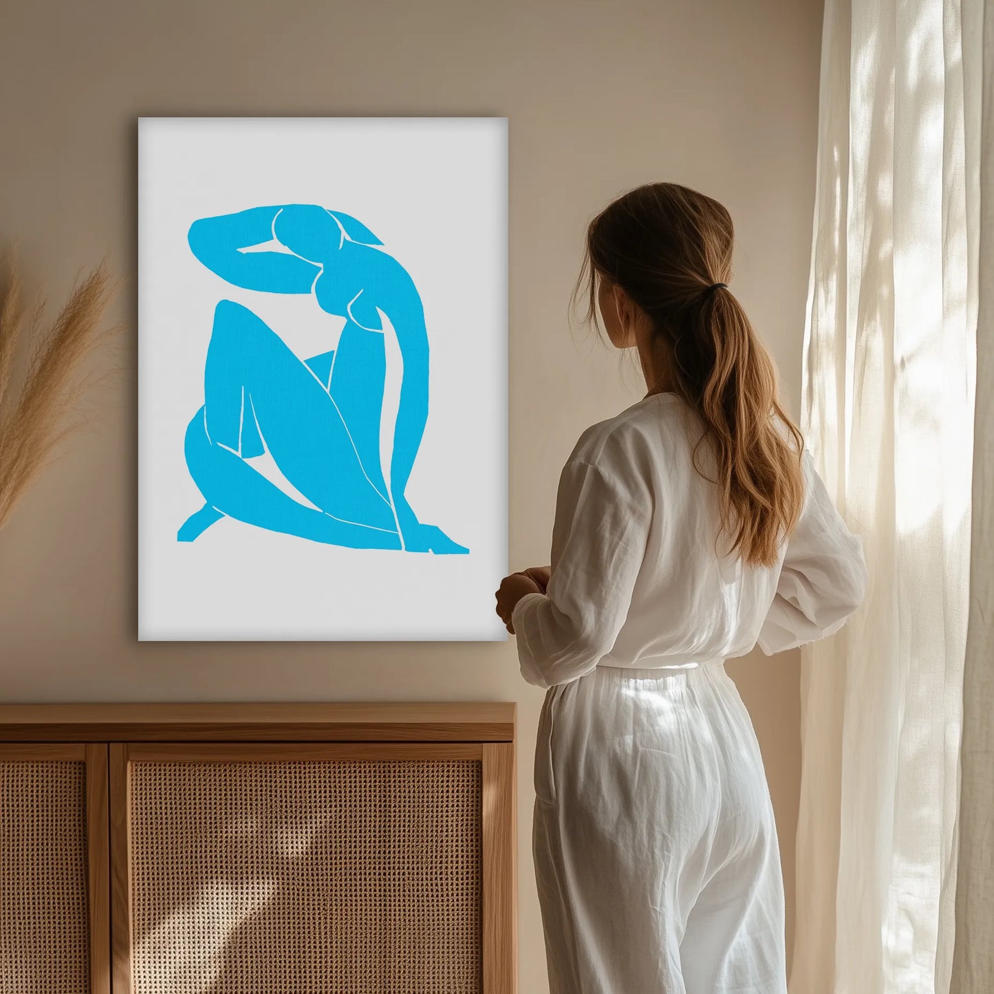 Henri Matisse - Baby Blue Nude Obraz na Płótnie