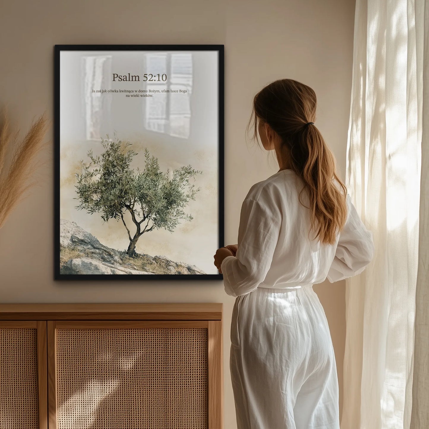 Psalm 52:10 Plakat