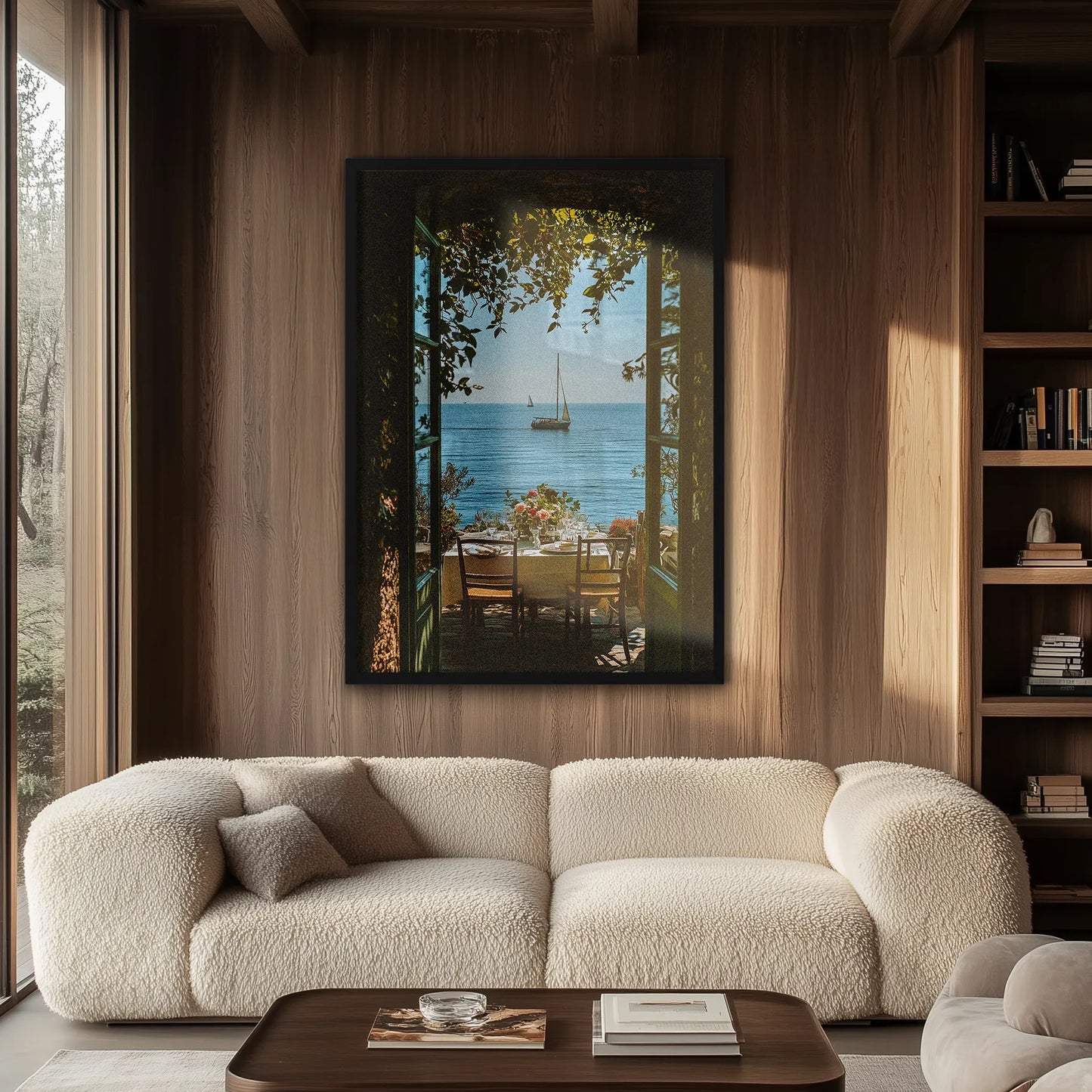 Amalfi Breakfast Plakat