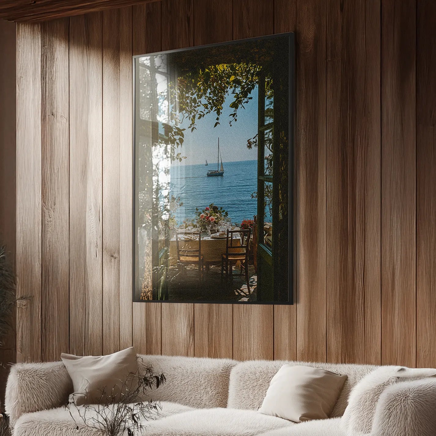 Amalfi Breakfast Plakat