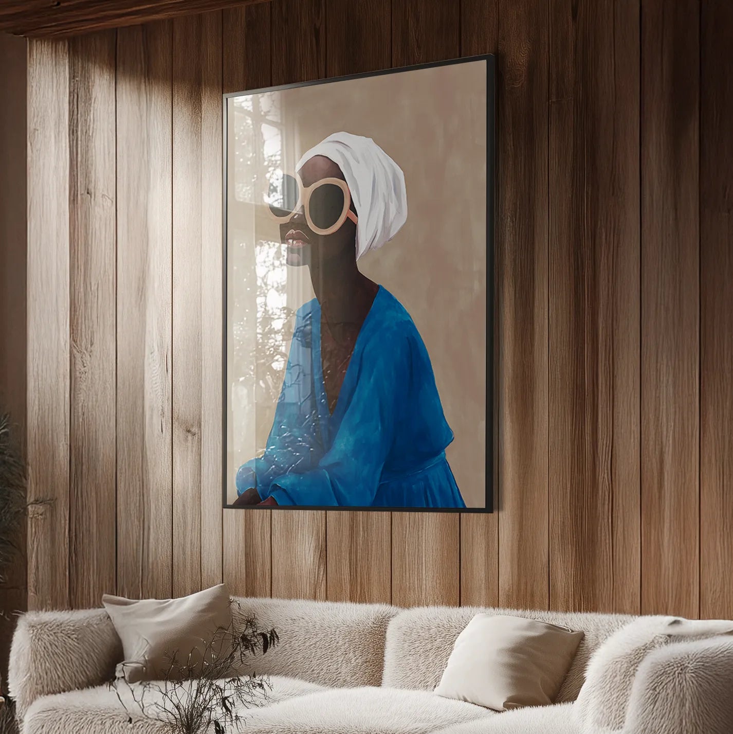 African Woman Plakat