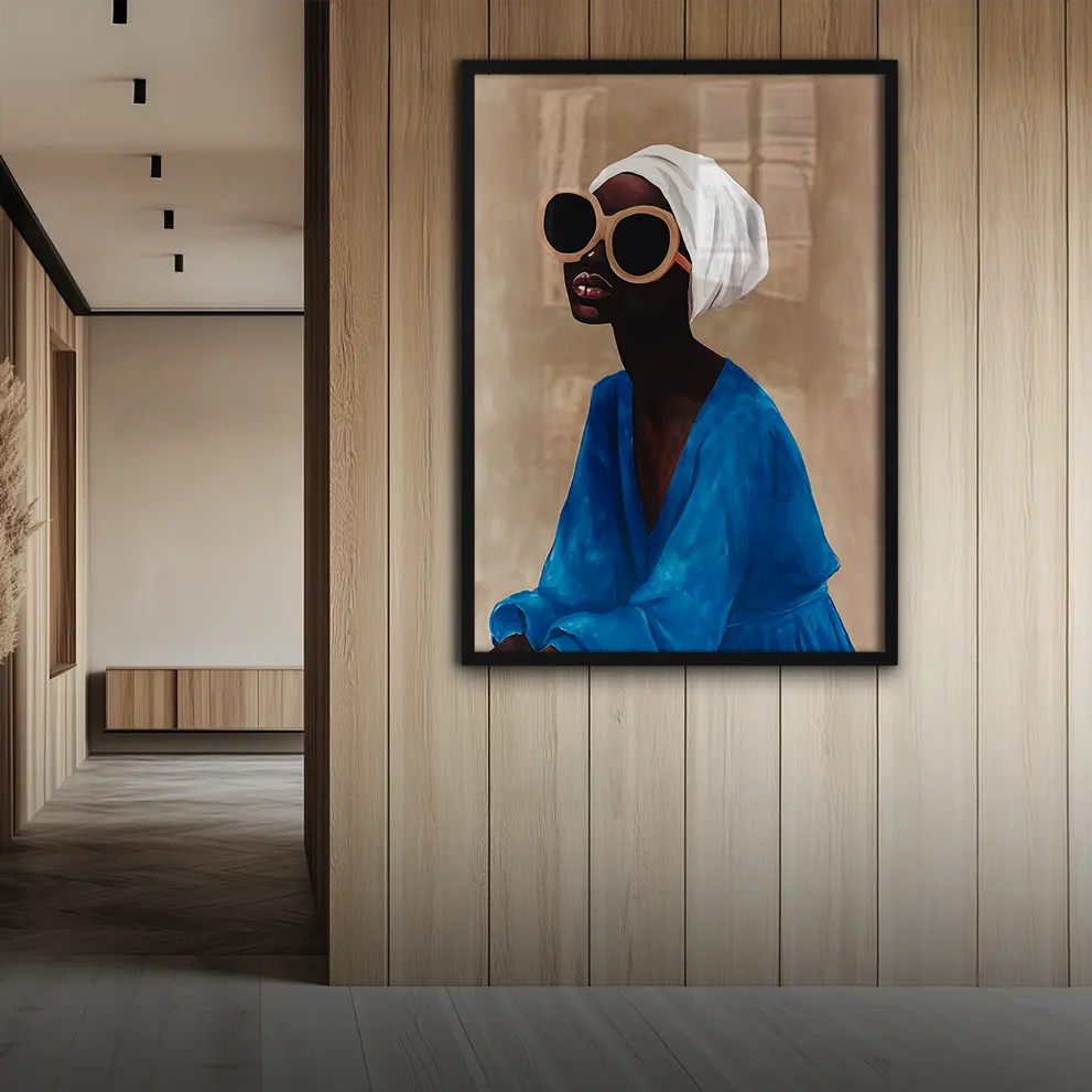 African Woman Plakat