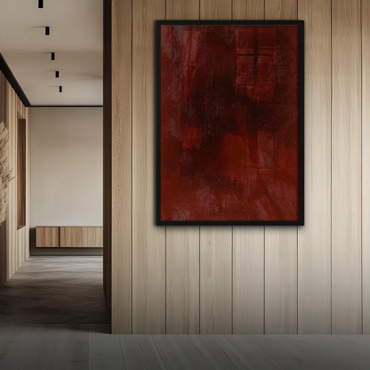 Dark Red Texture Plakat