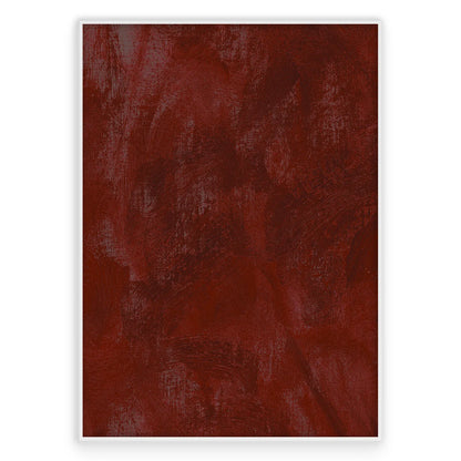 Dark Red Texture Plakat