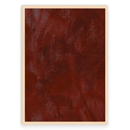 Dark Red Texture Plakat