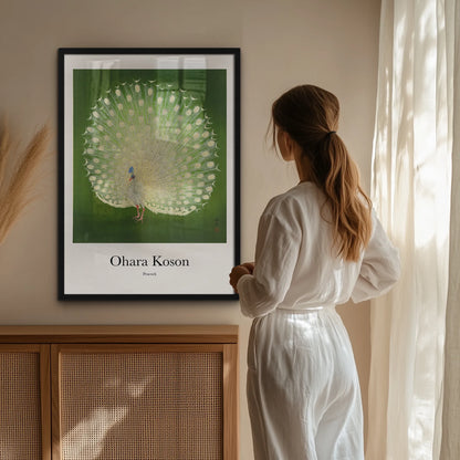 Ohara Koson - Peacock Plakat