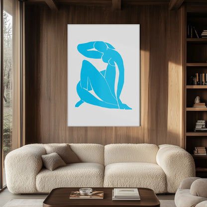 Henri Matisse - Baby Blue Nude Obraz na Płótnie