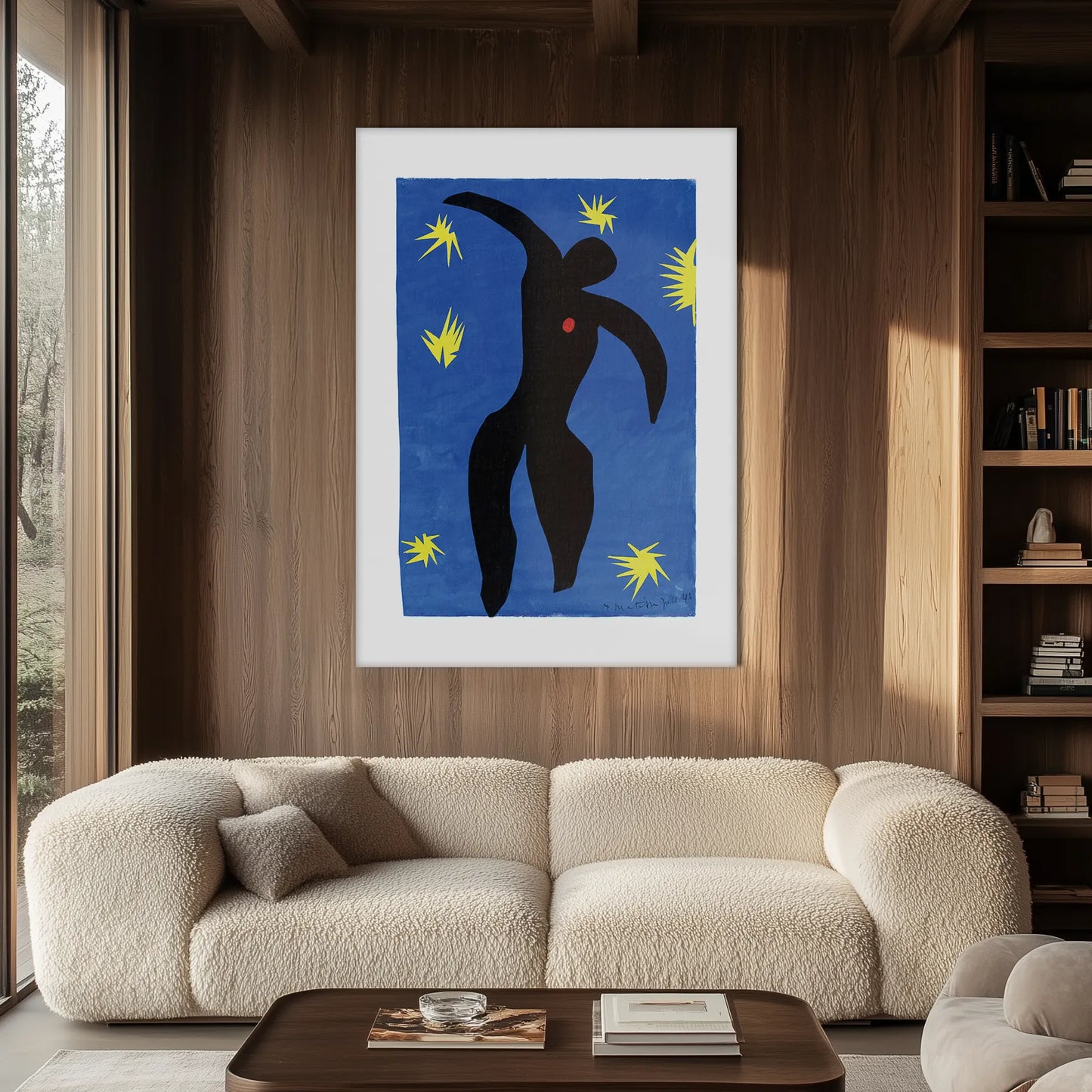 Henri Matisse - Icarus Obraz na Płótnie