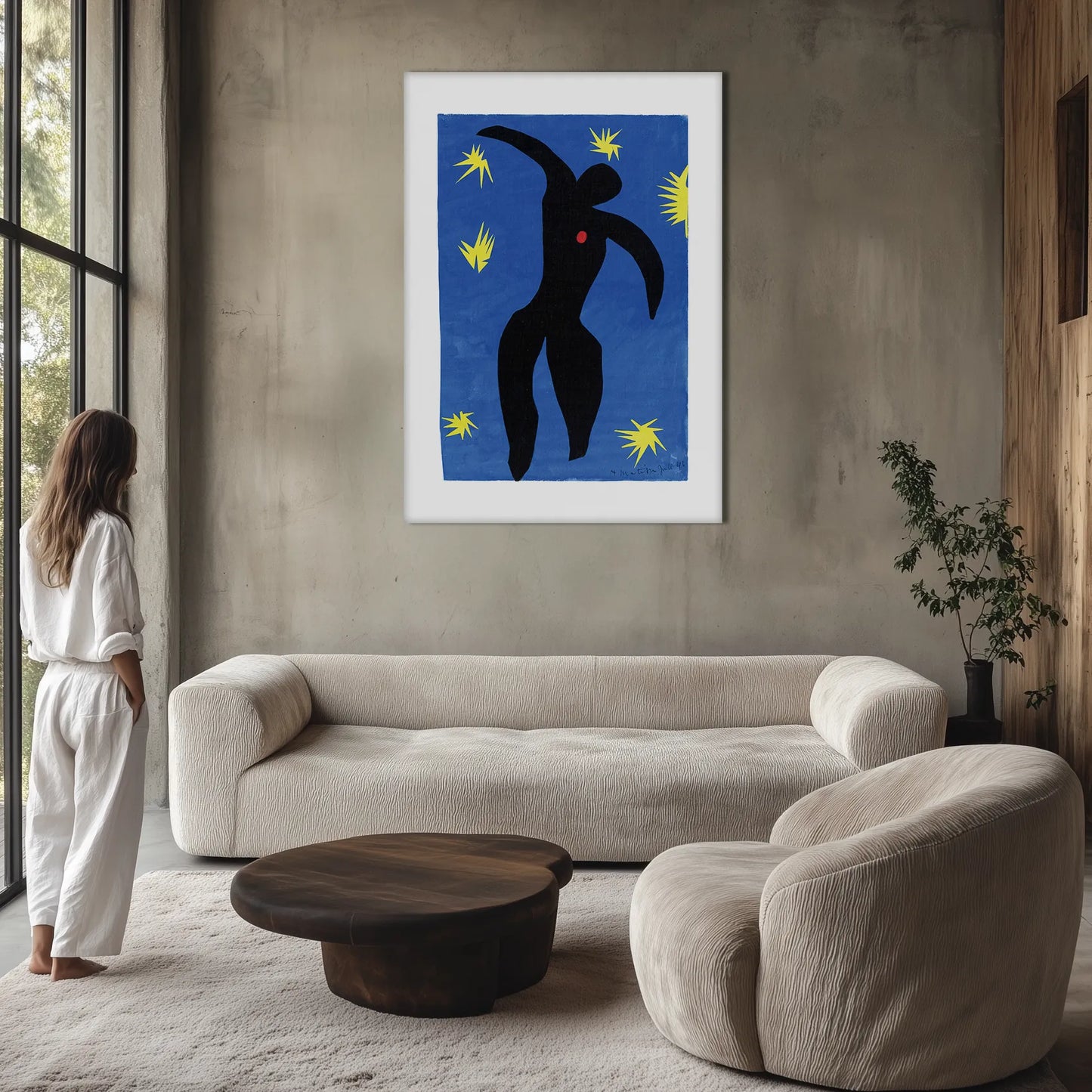 Henri Matisse - Icarus Obraz na Płótnie