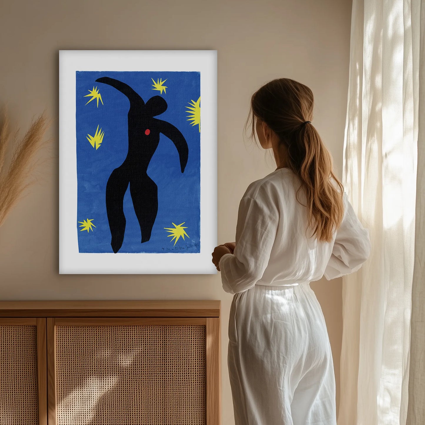 Henri Matisse - Icarus Obraz na Płótnie