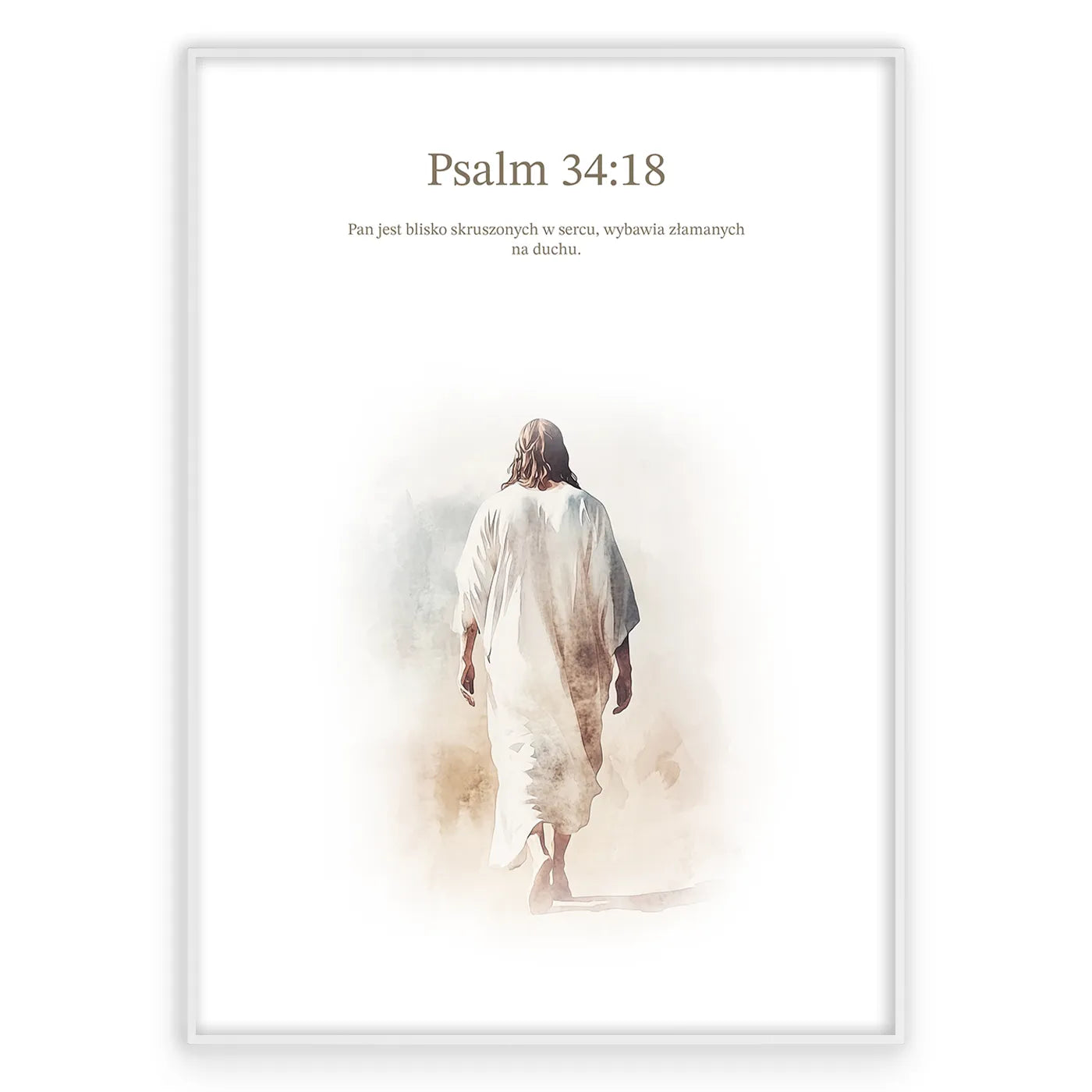 Psalm 34:18 Plakat