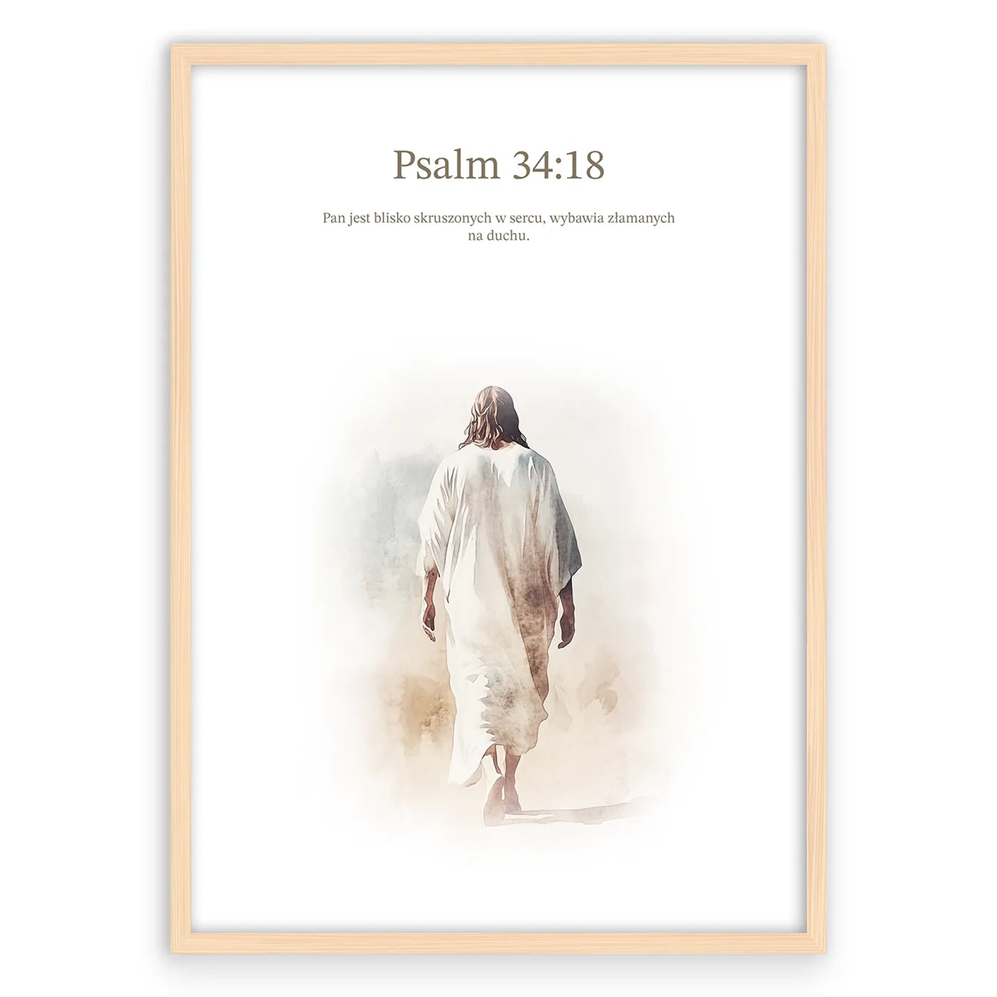 Psalm 34:18 Plakat