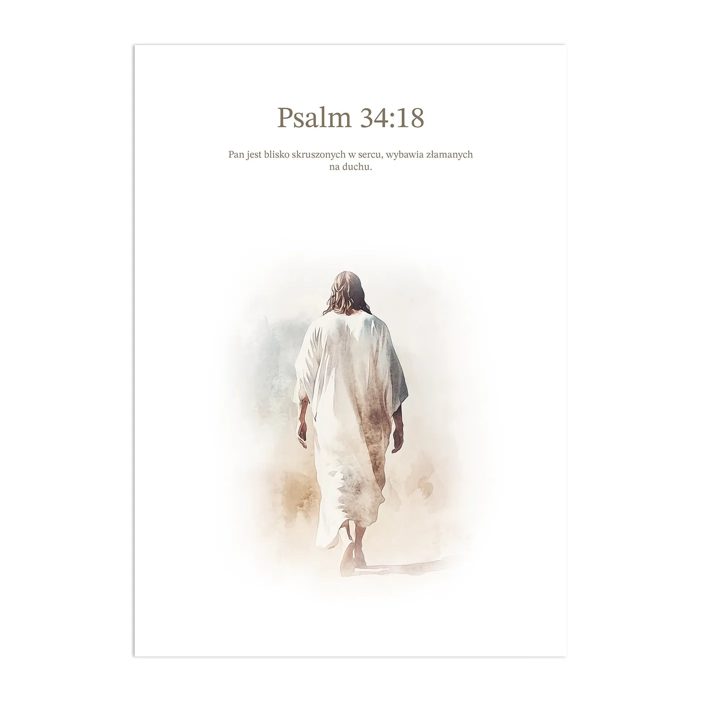 Psalm 34:18 Plakat