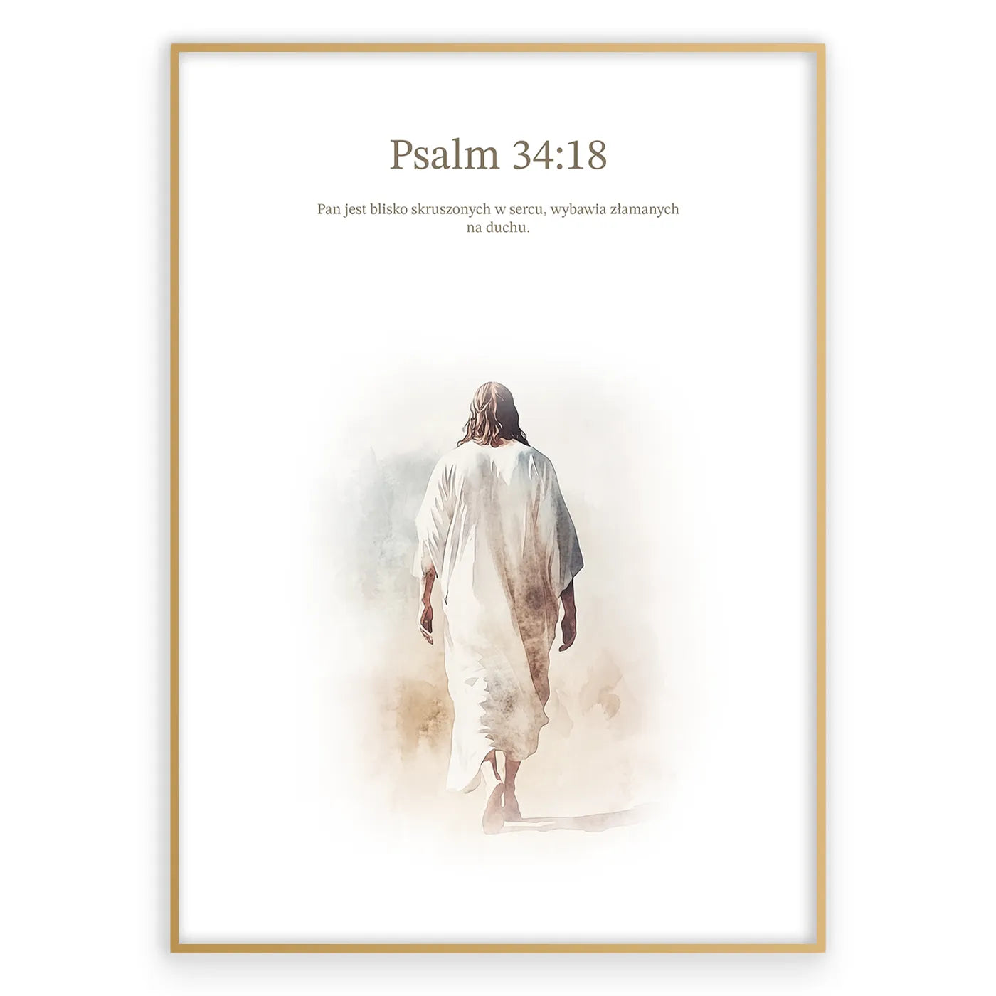Psalm 34:18 Plakat