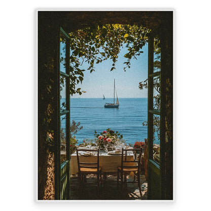 Amalfi Breakfast Plakat
