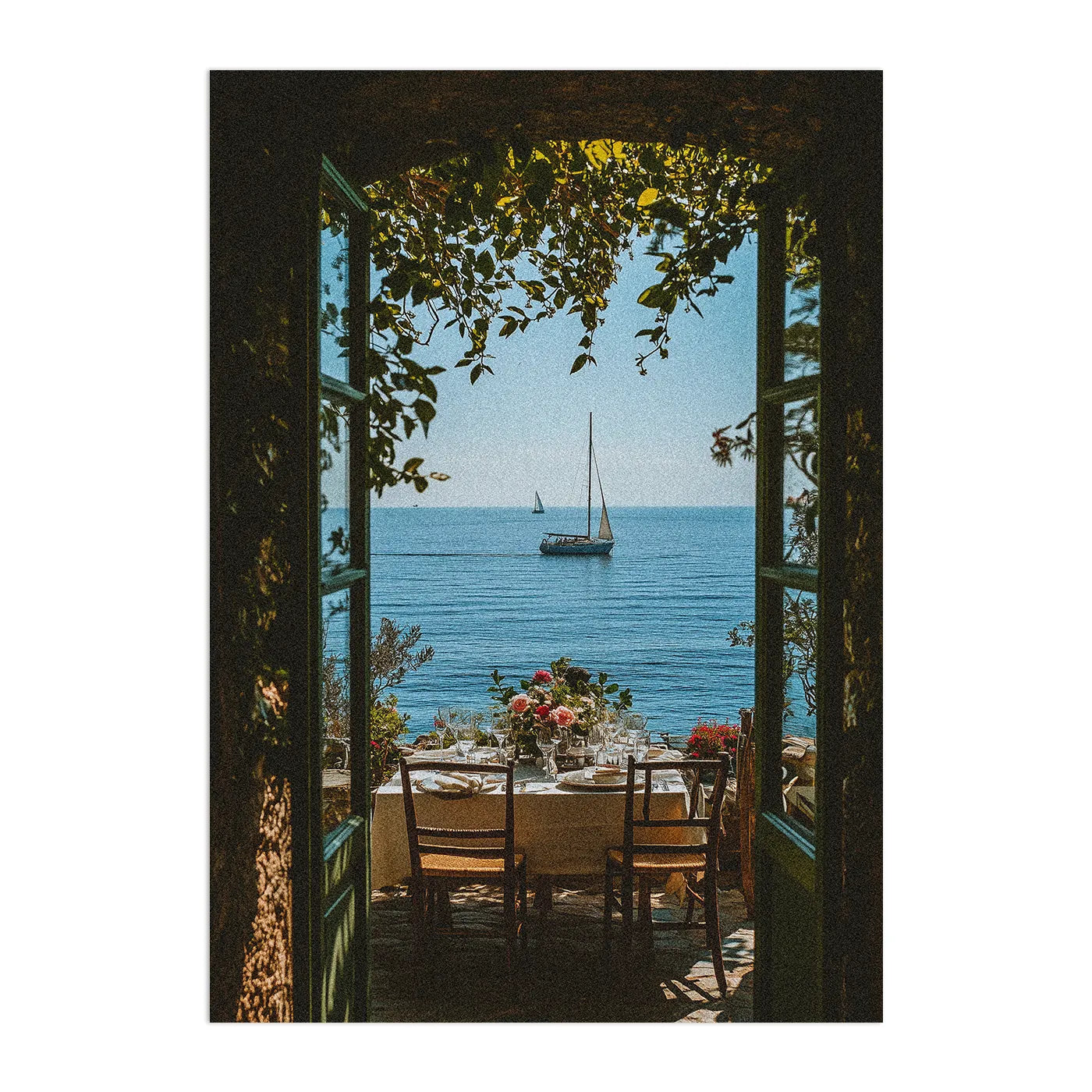 Amalfi Breakfast Plakat