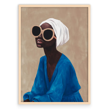 African Woman Plakat