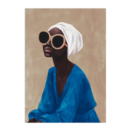 African Woman Plakat