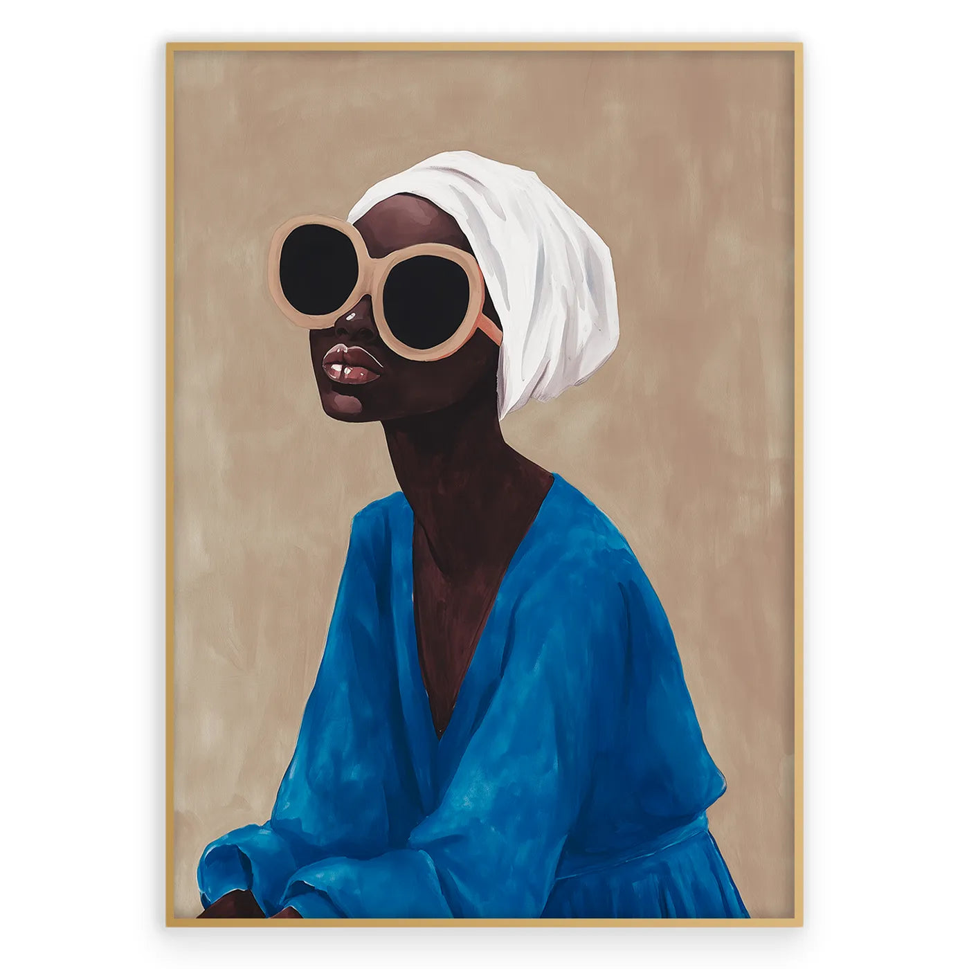 African Woman Plakat