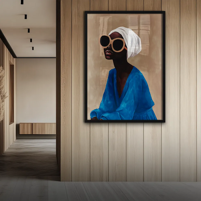 African Woman Plakat
