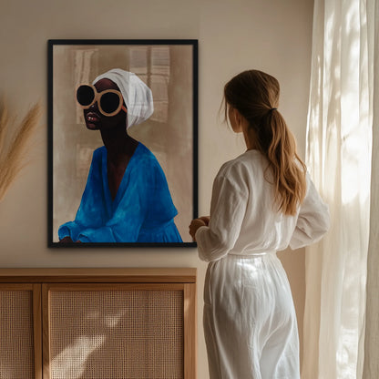 African Woman Plakat