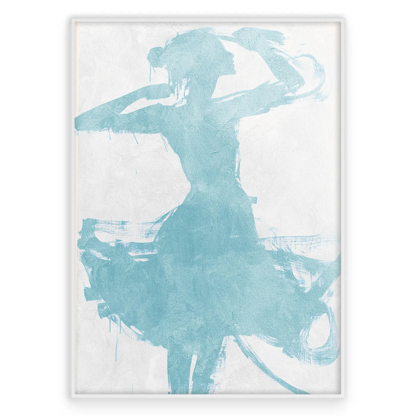Baby Blue Dancer Plakat