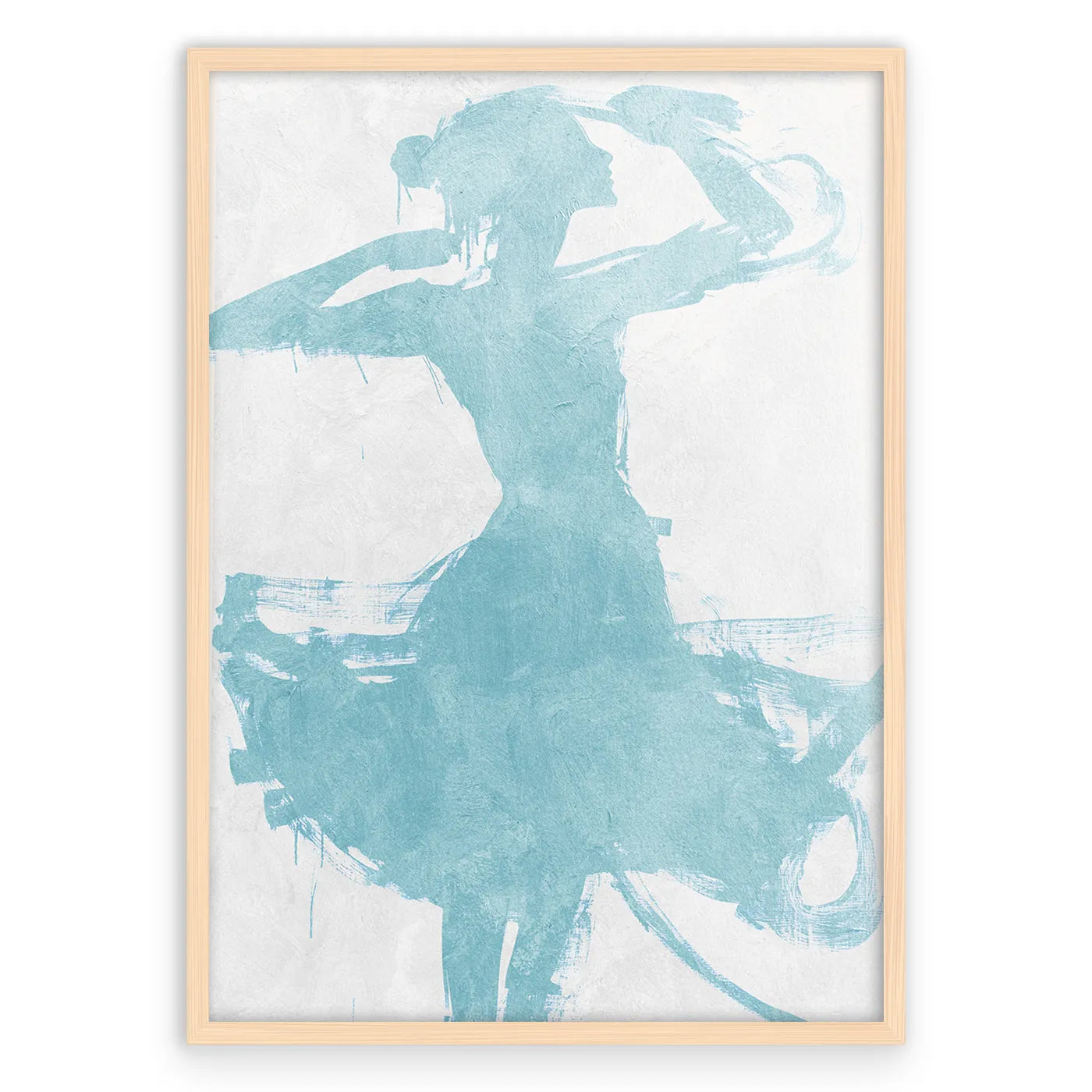 Baby Blue Dancer Plakat