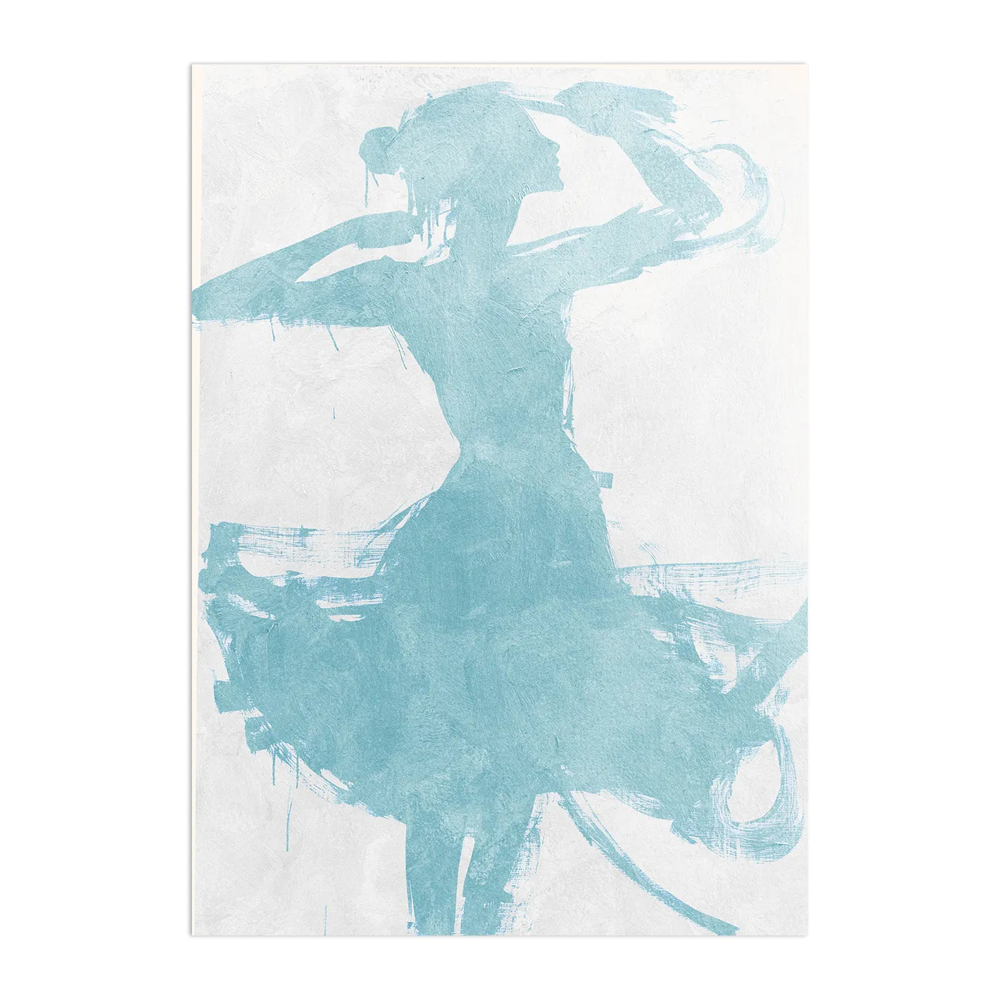 Baby Blue Dancer Plakat