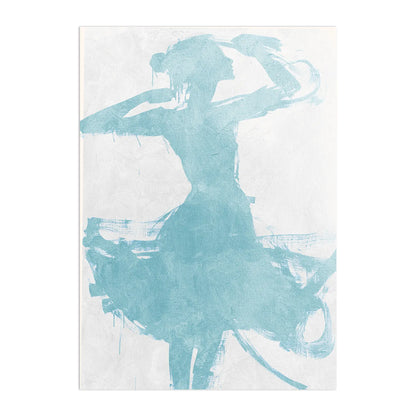 Baby Blue Dancer Plakat