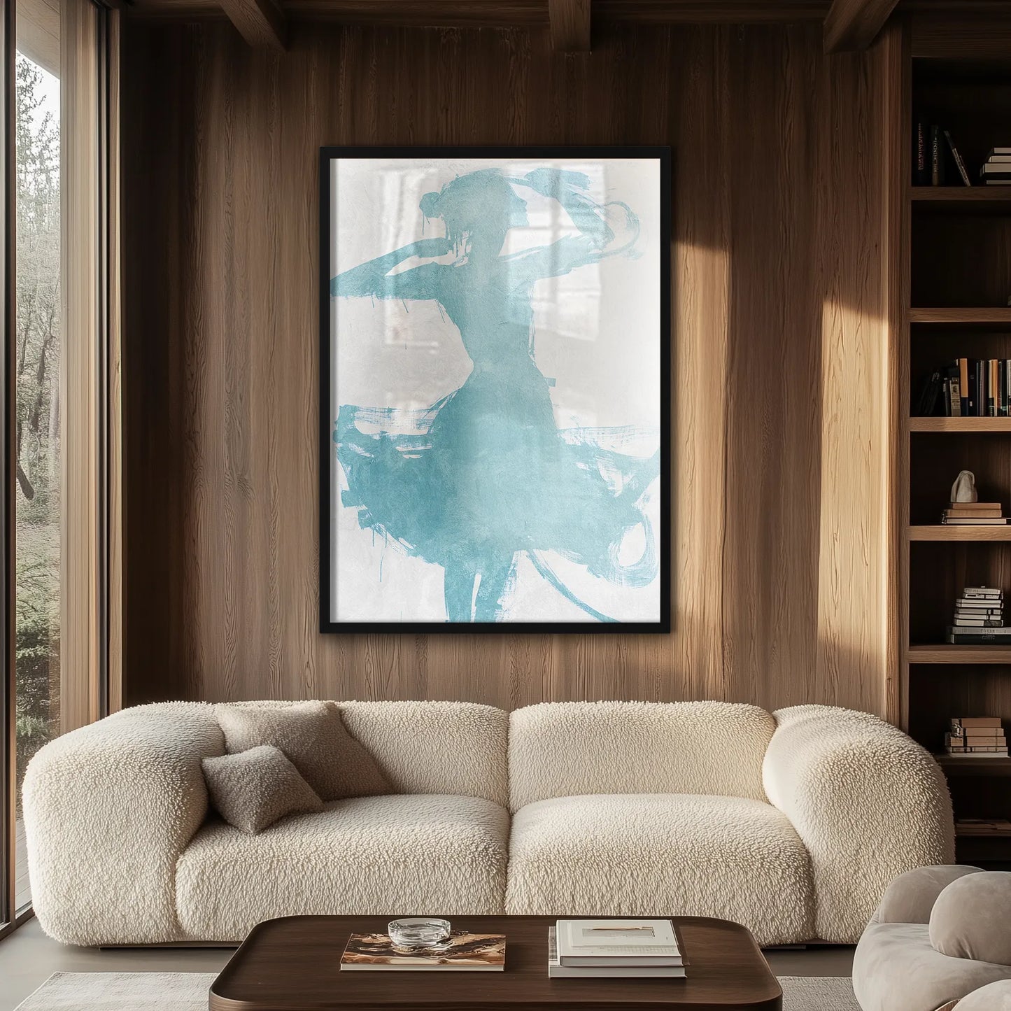Baby Blue Dancer Plakat