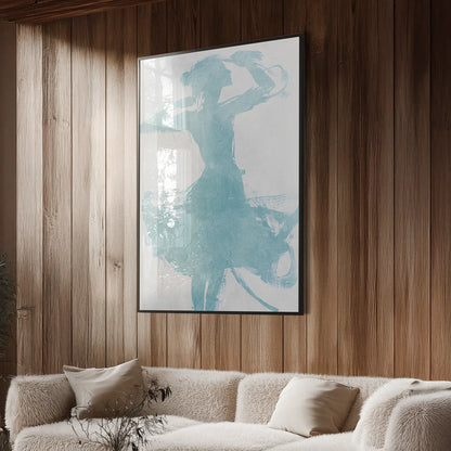Baby Blue Dancer Plakat