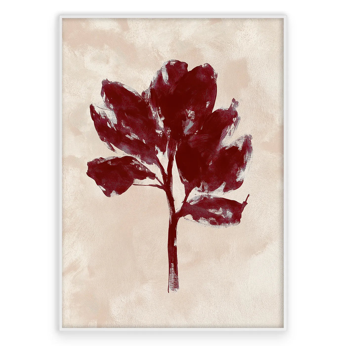 Wine Red Leaf Plakat