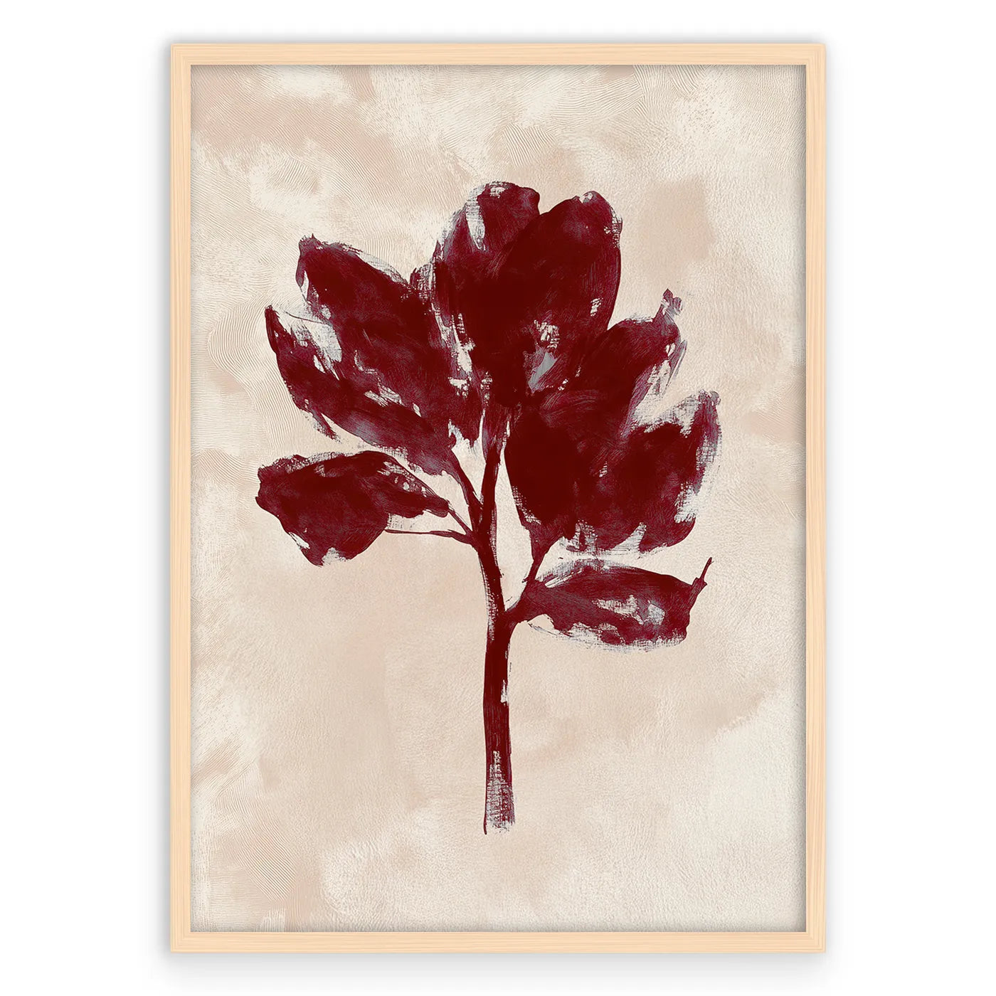 Wine Red Leaf Plakat