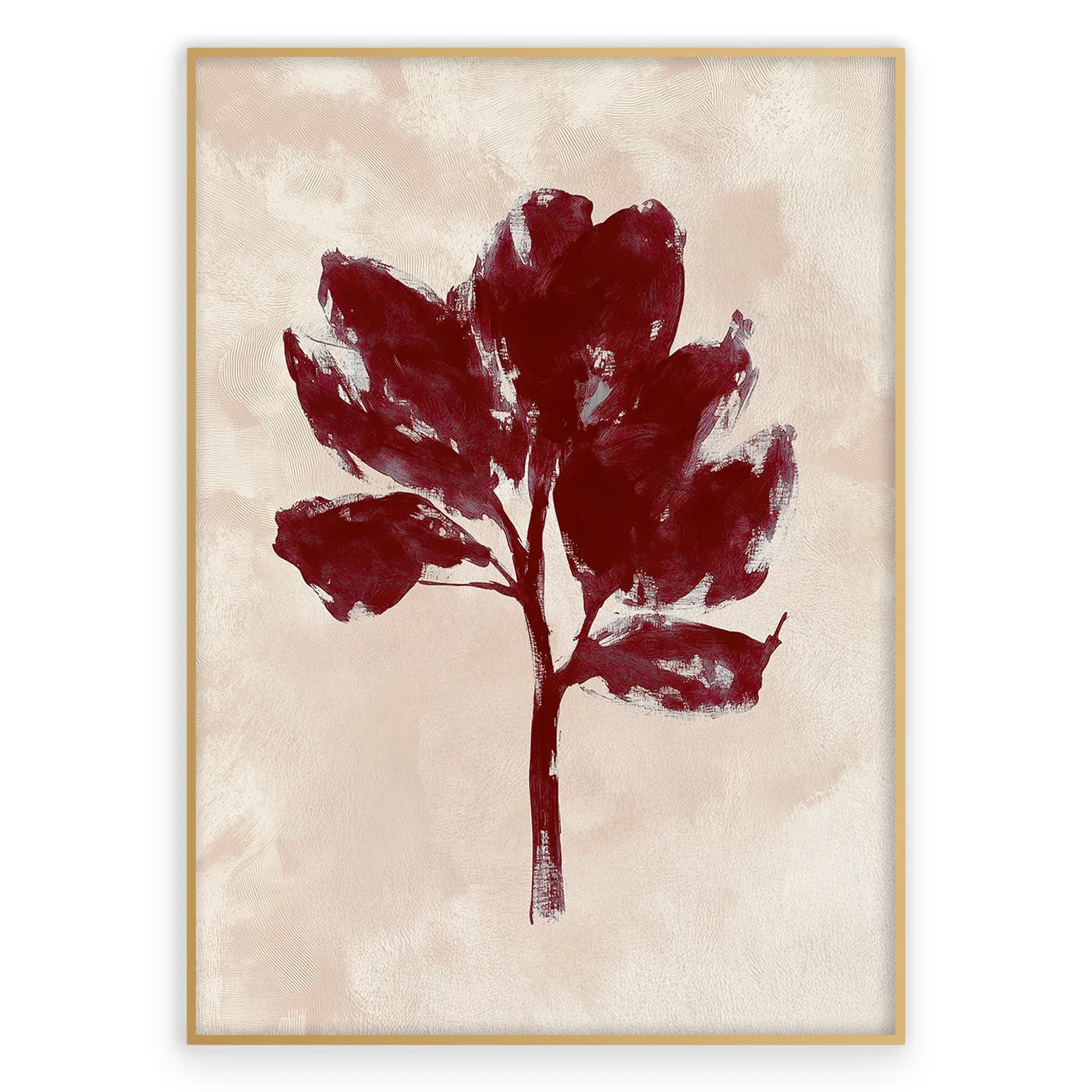 Wine Red Leaf Plakat