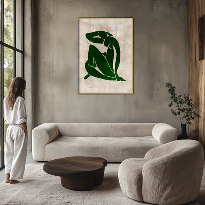 Henri Matisse - Sage Sand Nude Plakat