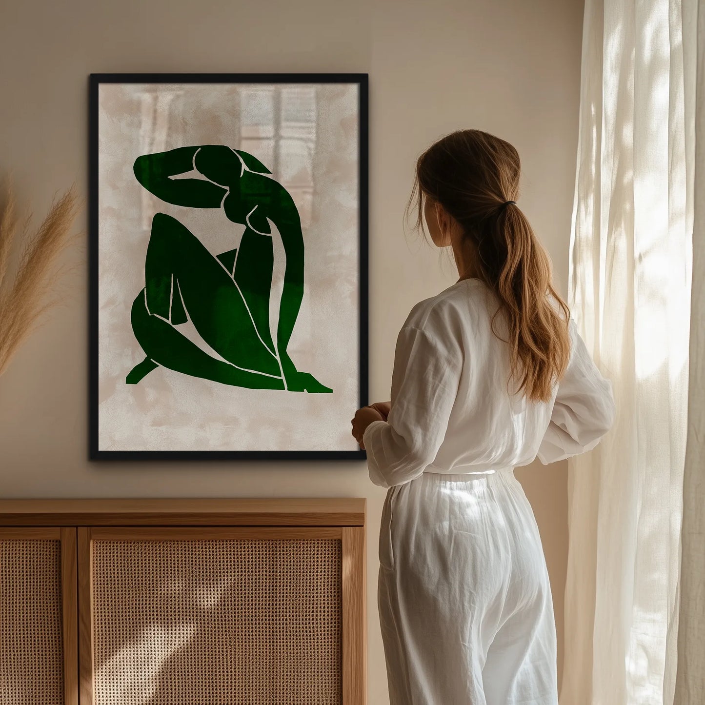 Henri Matisse - Sage Sand Nude Plakat