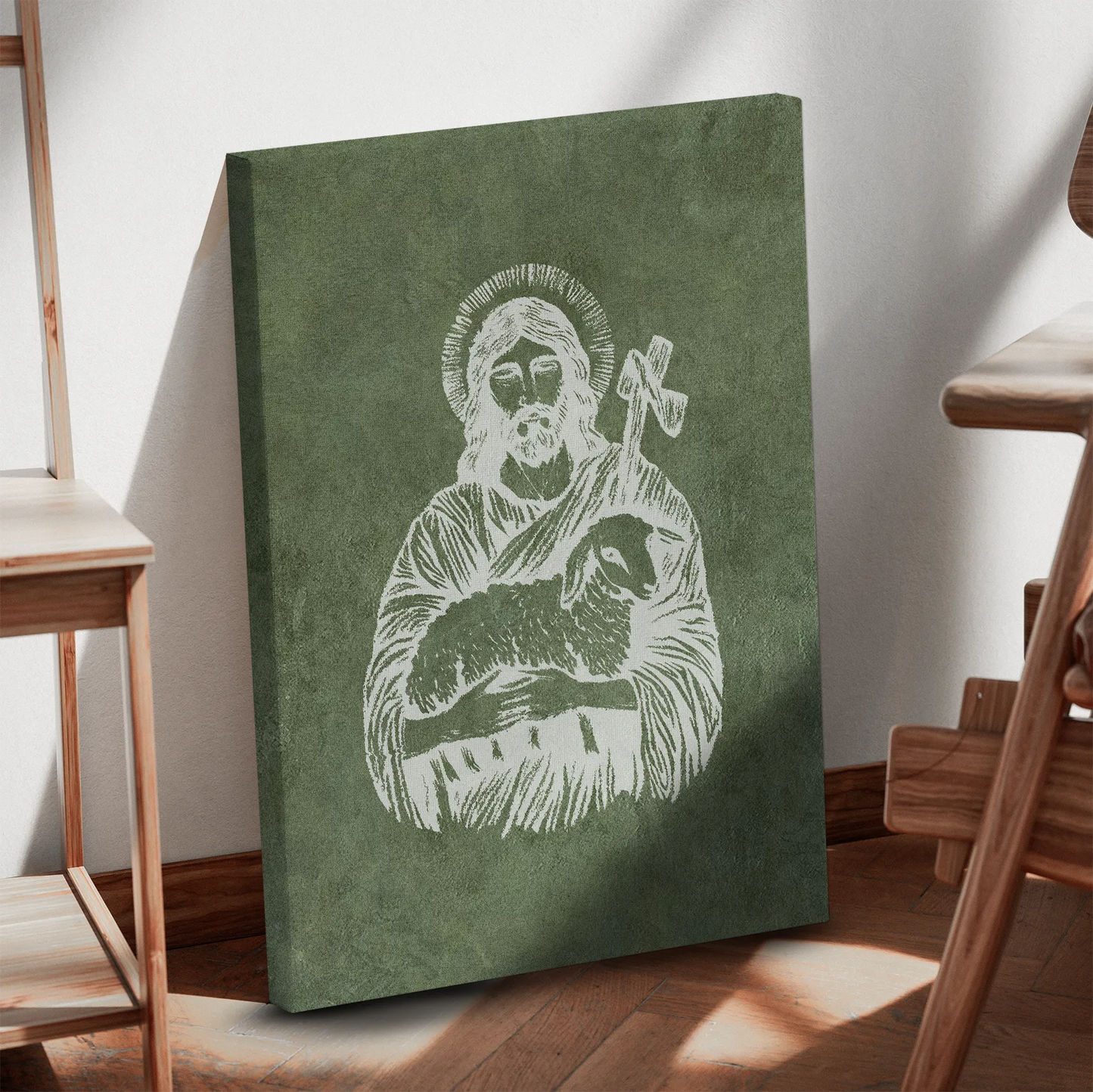 Portret Pana Jezusa Obraz na Płótnie