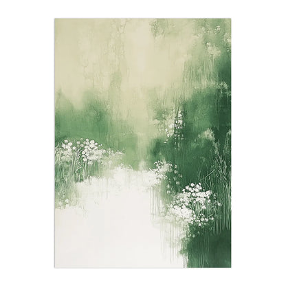 Abstract Green Nature 1 Plakat