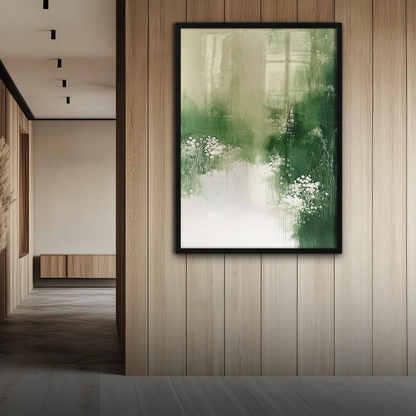 Abstract Green Nature 1 Plakat